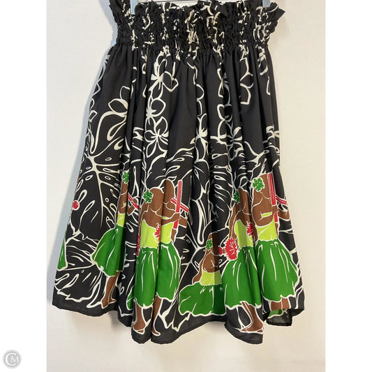 Skirt Midi By Clothes Mentor In Tropical Print, Size: Osfm