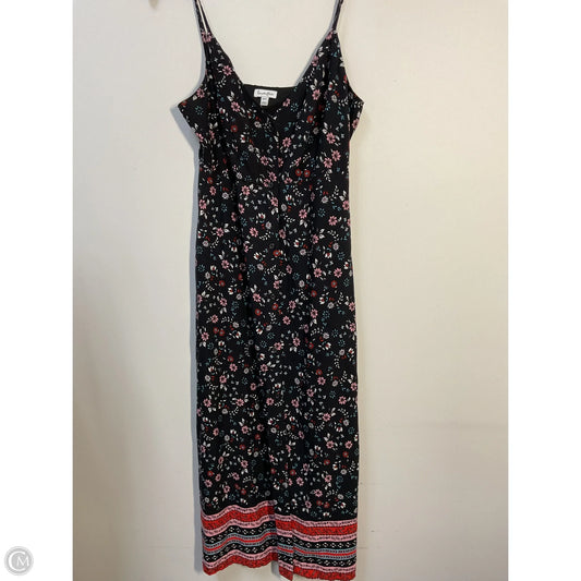 Dress Casual Midi By Love Fire In Black & Pink, Size: M