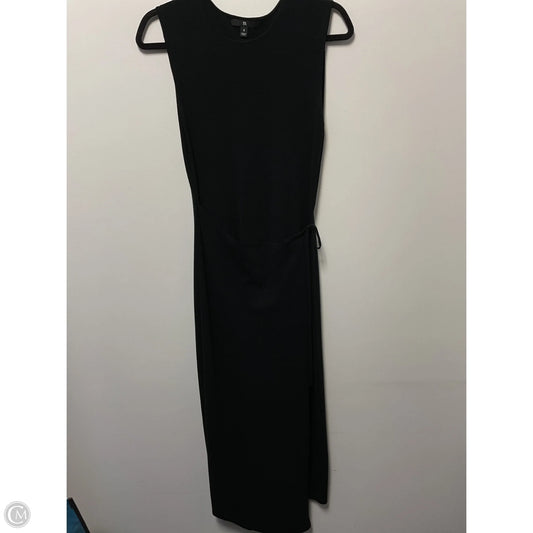 Dress Casual Midi By Banana Republic In Black, Size: S