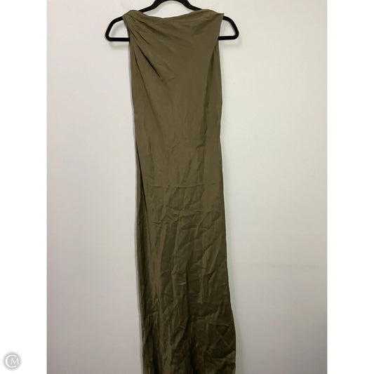 Dress Casual Maxi By Zara In Green, Size: L