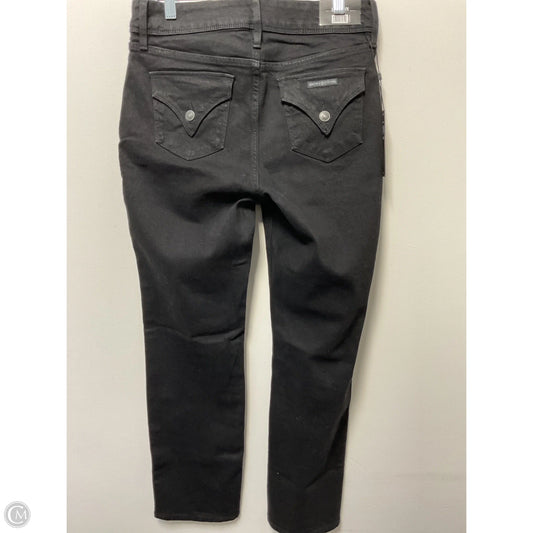 Jeans Boot Cut By Hudson In Black Denim, Size: 10
