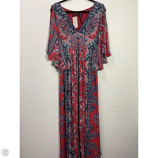 Dress Casual Maxi By Free People In Red, Size: S