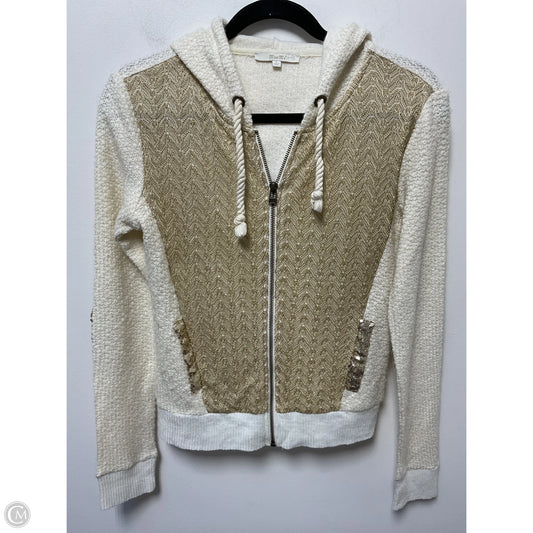 Sweater Cardigan By Miss Me In Cream, Size: S