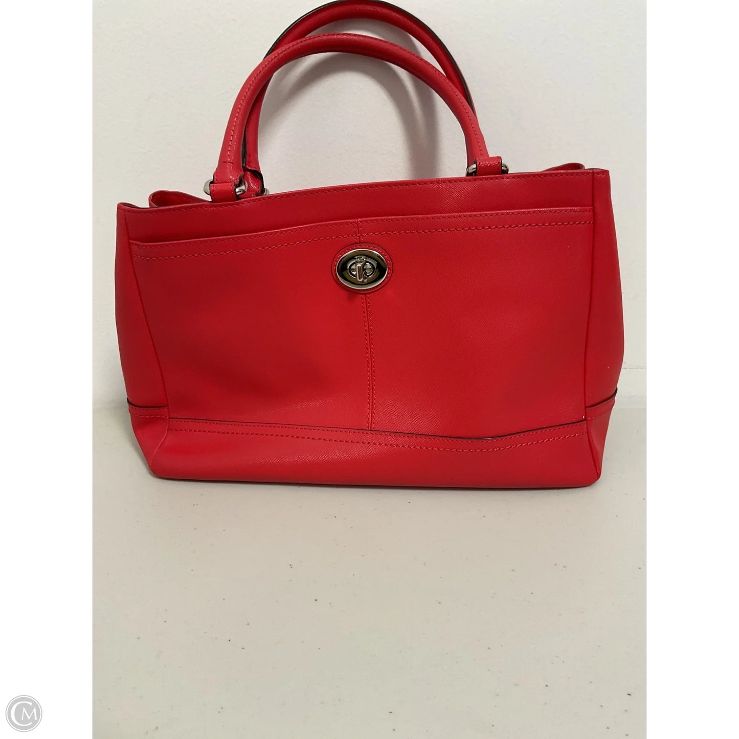 Handbag Designer By Coach, Size: Large