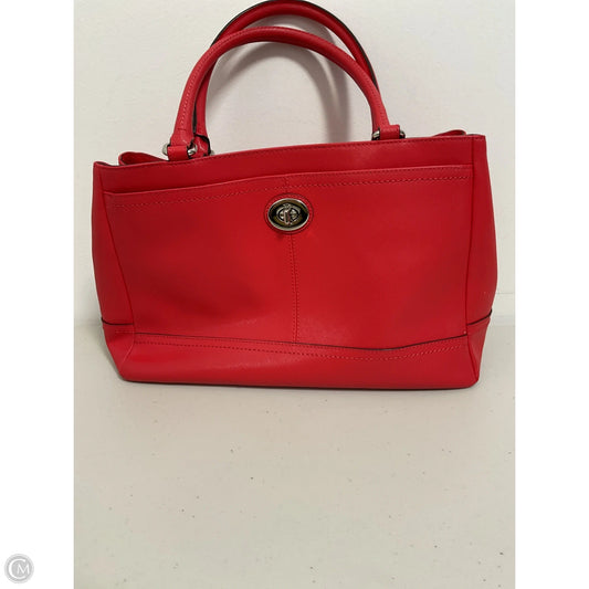 Handbag Designer By Coach, Size: Large