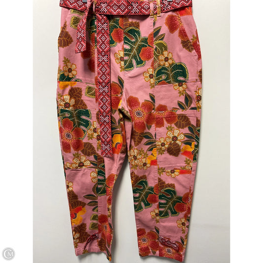 Pants Chinos & Khakis By Farm Rio In Pink, Size: Xl