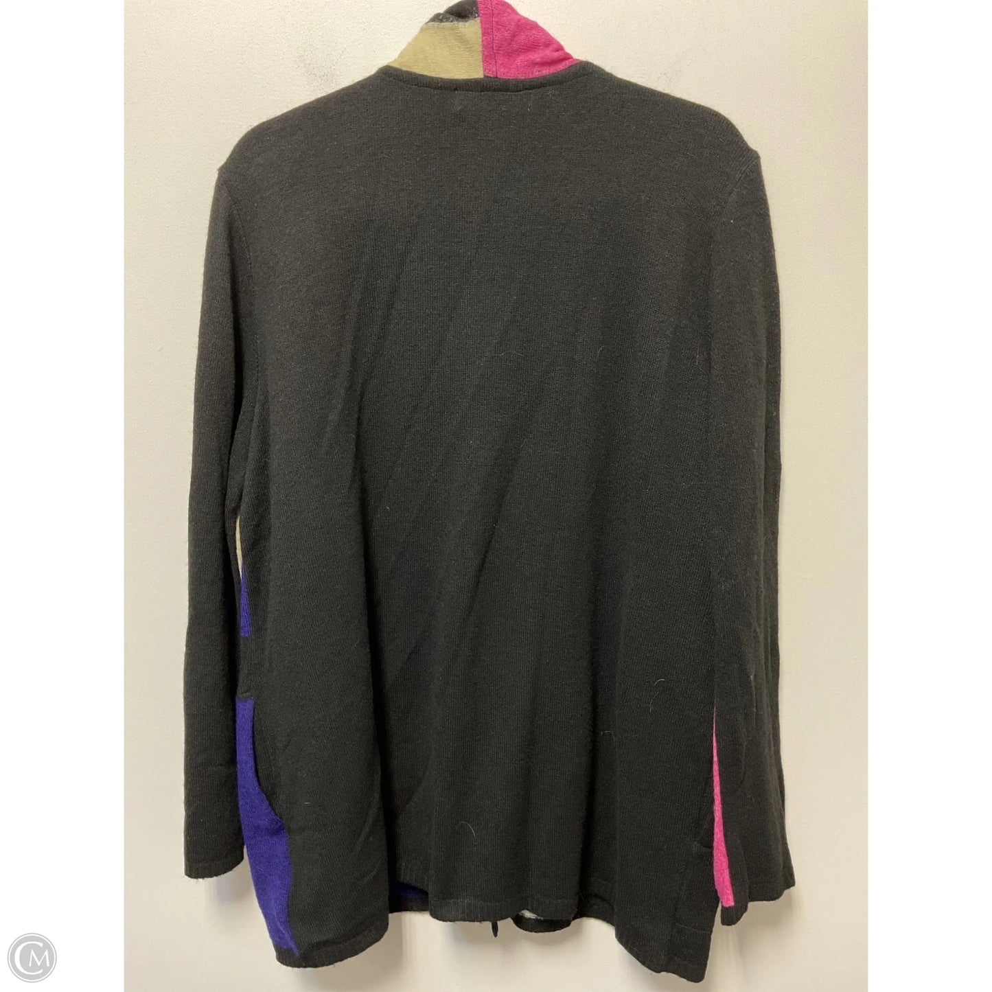 Sweater Cardigan By Aldomartins In Black, Size: L