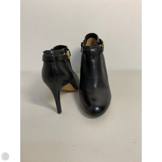 Boots Designer By Coach In Black, Size: 8
