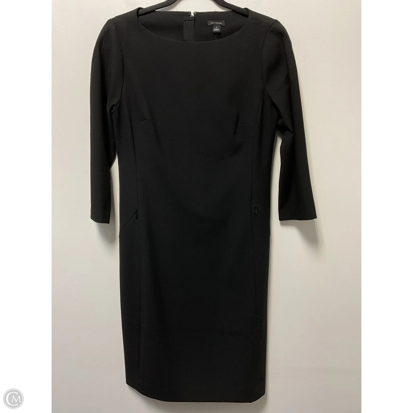 Dress Work By Ann Taylor In Black, Size: Xs