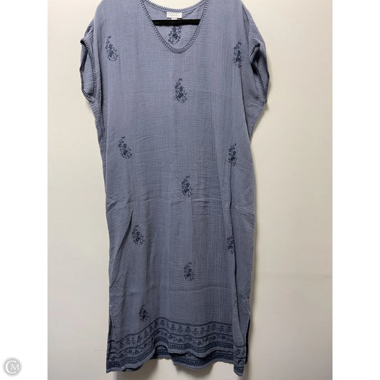 Dress Casual Midi By Pure Jill In Blue, Size: M