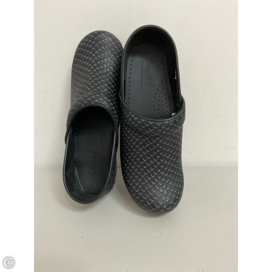 Shoes Heels Block By Sanita In Black, Size: 8.5