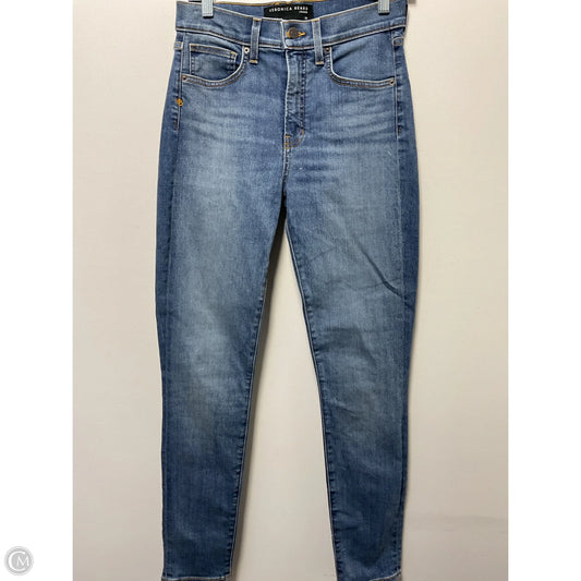 Jeans Skinny By Veronica Beard In Blue Denim, Size: 6
