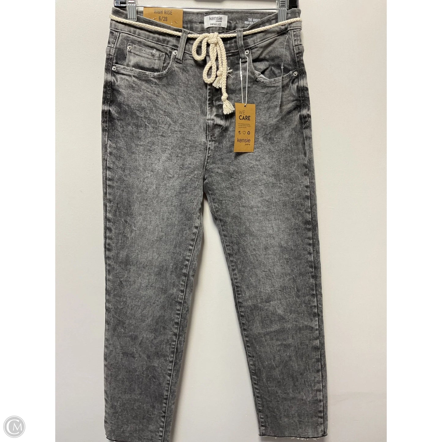 Jeans Boyfriend By Kensie In Grey Denim, Size: 6