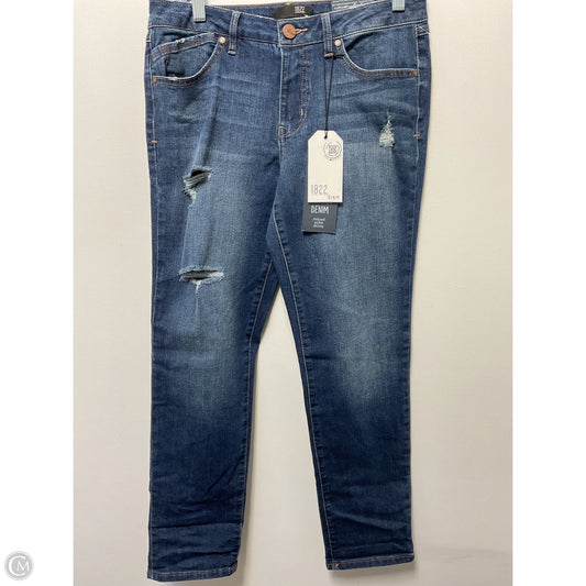 Jeans Skinny By 1822 Denim In Blue Denim, Size: 10