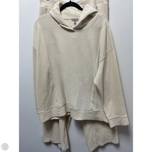 Pants Set 2pc By Talbots In Cream, Size: 2x