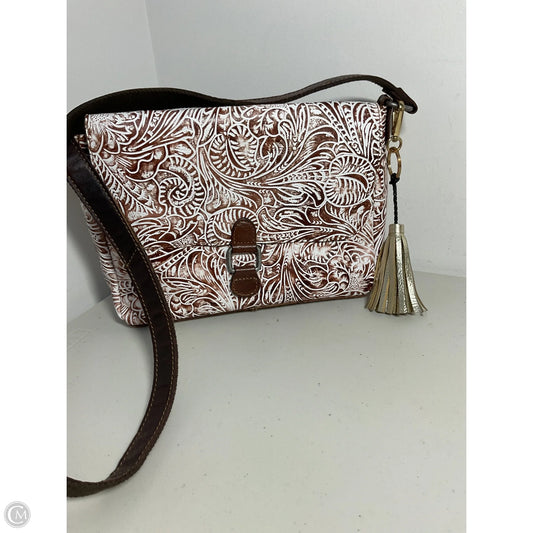 Handbag Leather By Cmc, Size: Medium