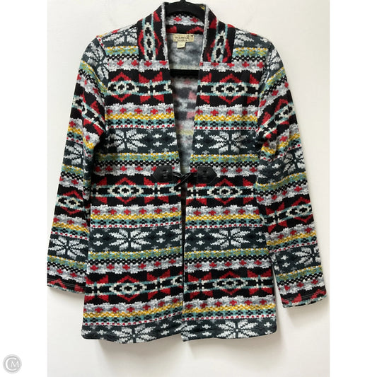 Jacket Fleece By One World In Multi-colored, Size: M