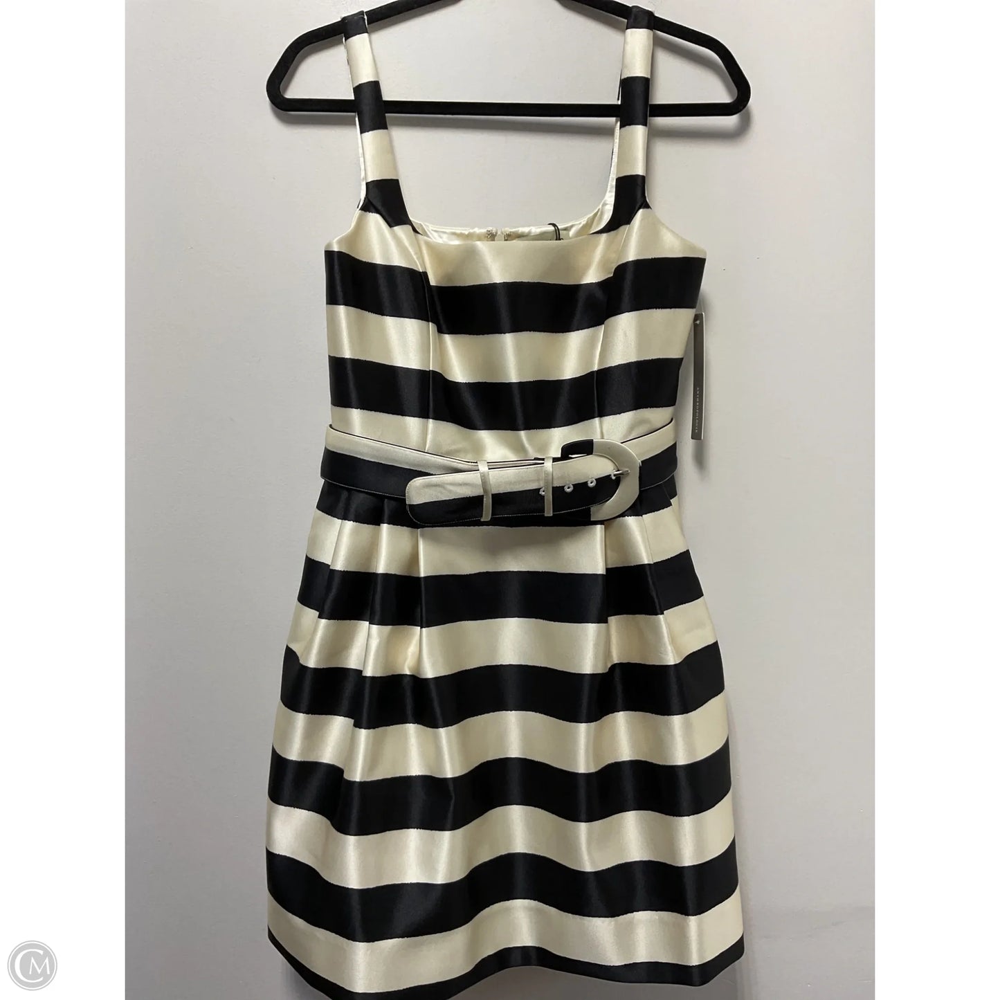 Dress Party Short By Cmb In Black & Cream, Size: M