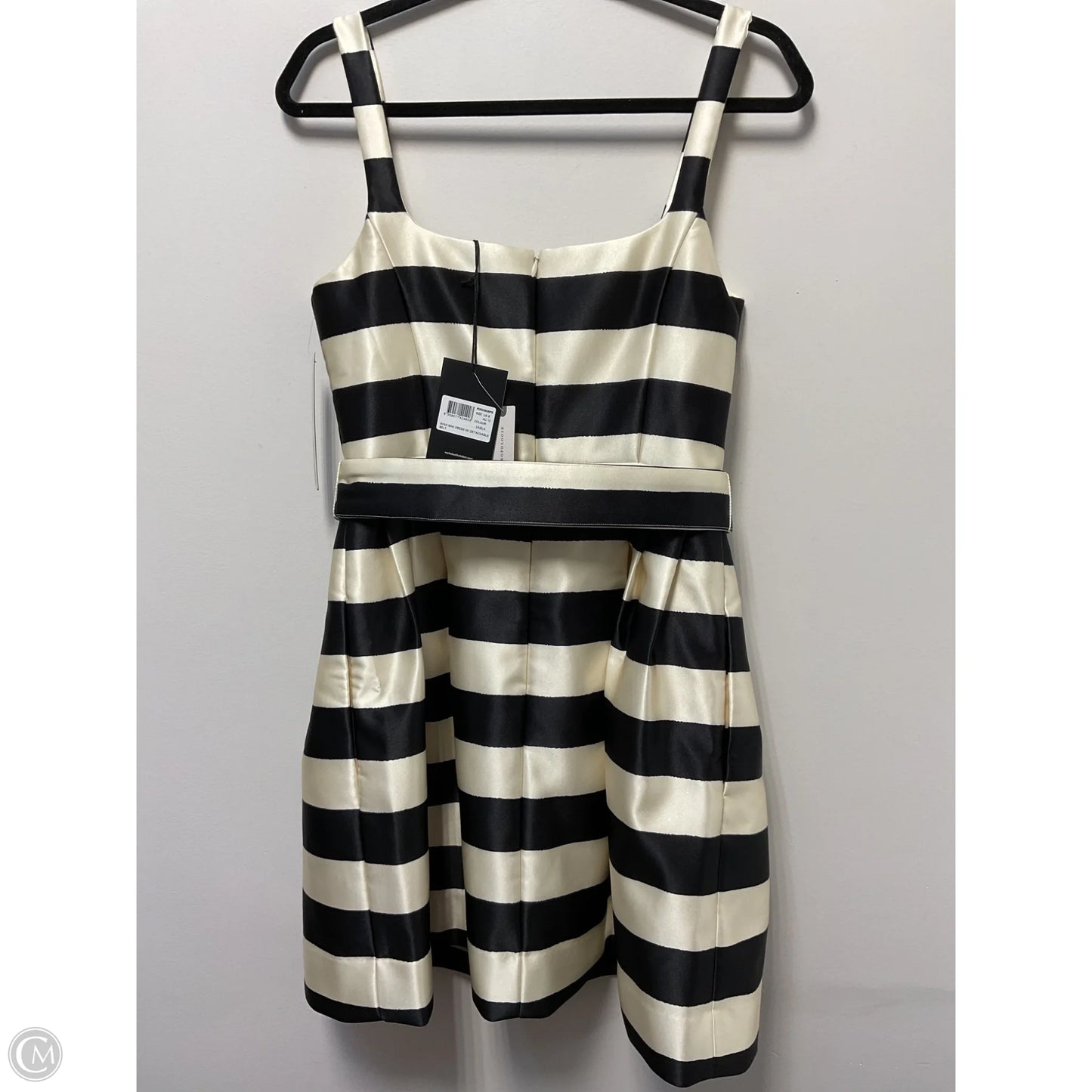 Dress Party Short By Cmb In Black & Cream, Size: M