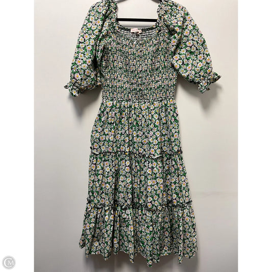 Dress Casual Maxi By Cmc In Floral Print, Size: M