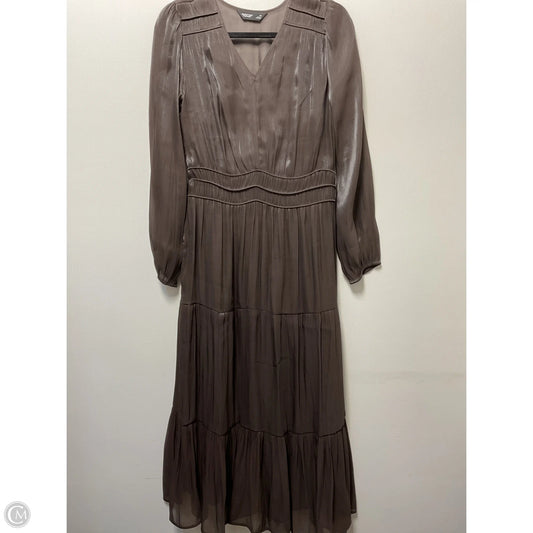 Dress Casual Maxi By Simply Vera In Brown, Size: M