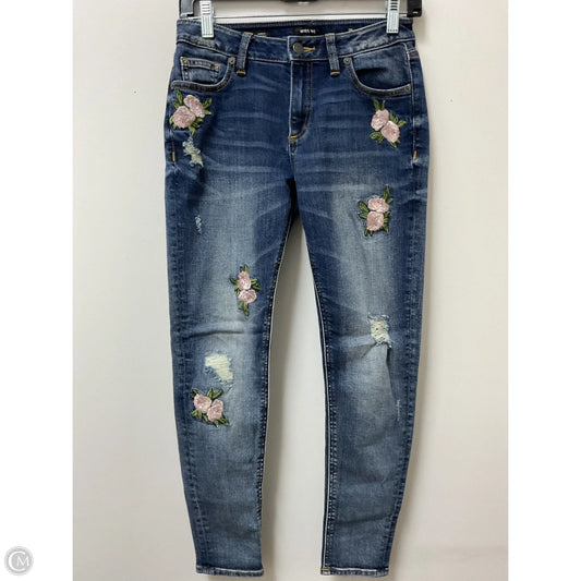 Jeans Skinny By Miss Me In Blue Denim, Size: 4