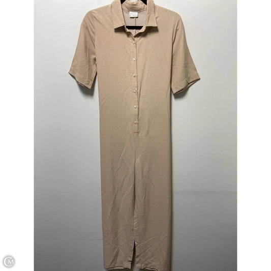 Jumpsuit By Clothes Mentor In Tan, Size: S