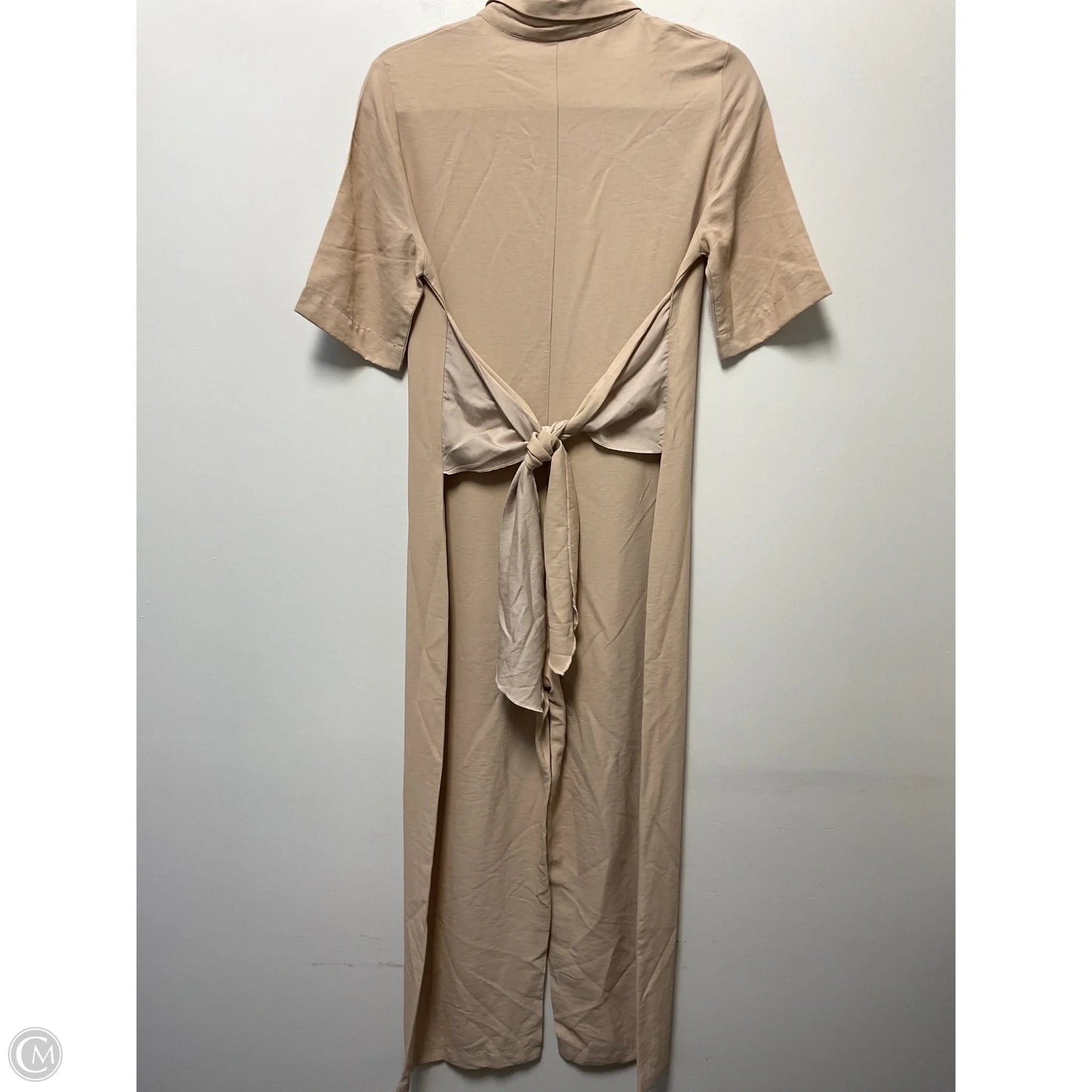Jumpsuit By Clothes Mentor In Tan, Size: S