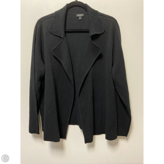 Sweater Cardigan By J. Jill In Black, Size: Xl
