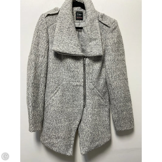 Coat Wool By Dex In Grey, Size: S