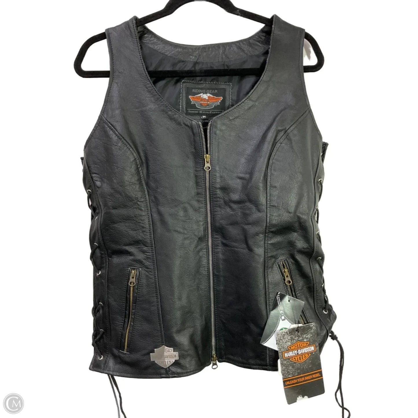 Vest Other By Harley Davidson In Black, Size: M