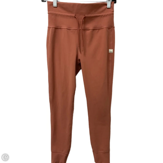 Athletic Leggings By Vuori In Coral, Size: M