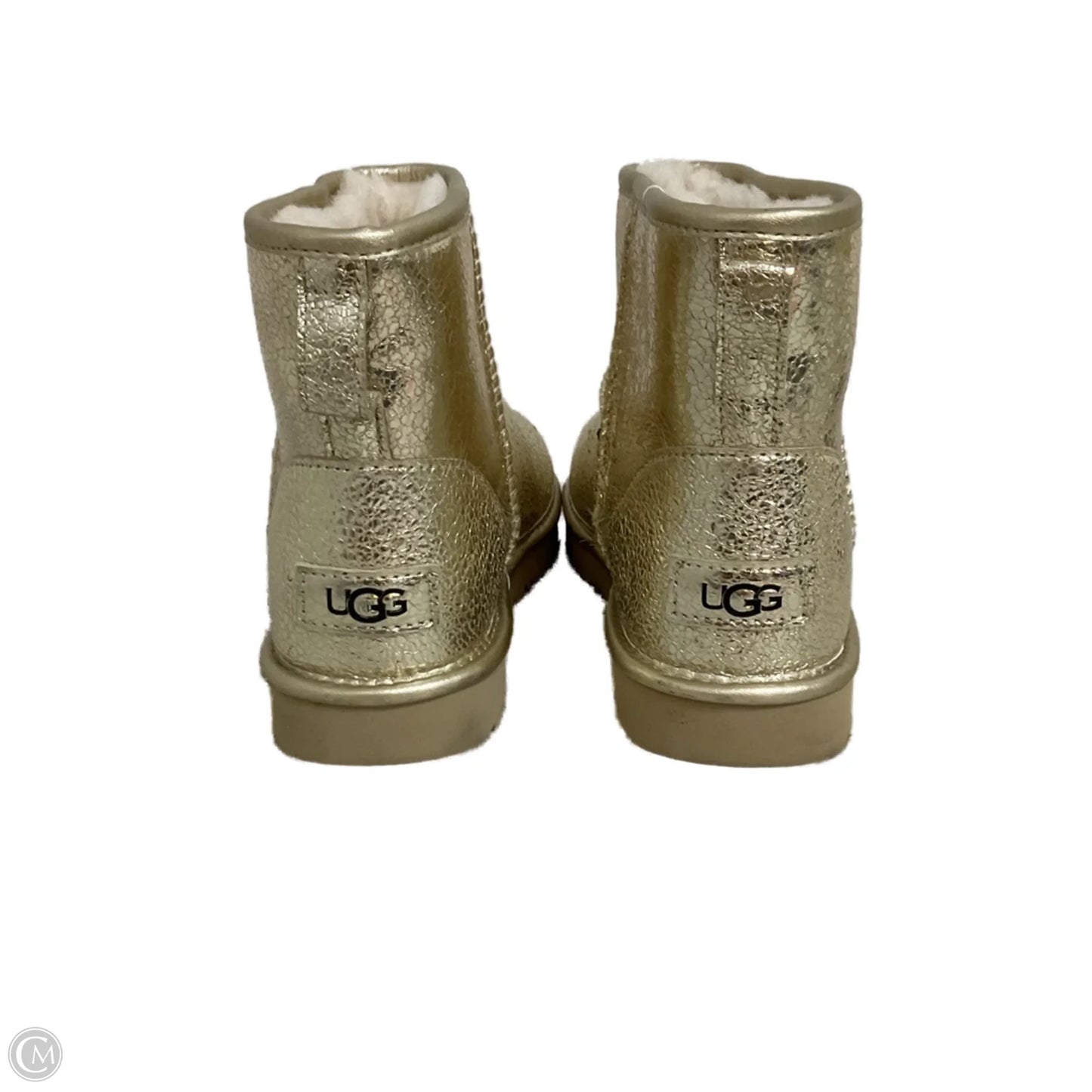 Boots Designer By Ugg In Gold, Size: 7