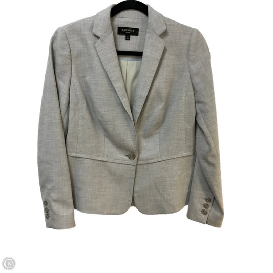 Blazer By Talbots In Grey, Size: Sp