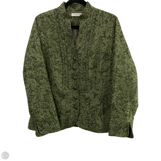 Blazer By Coldwater Creek In Green, Size: Xl