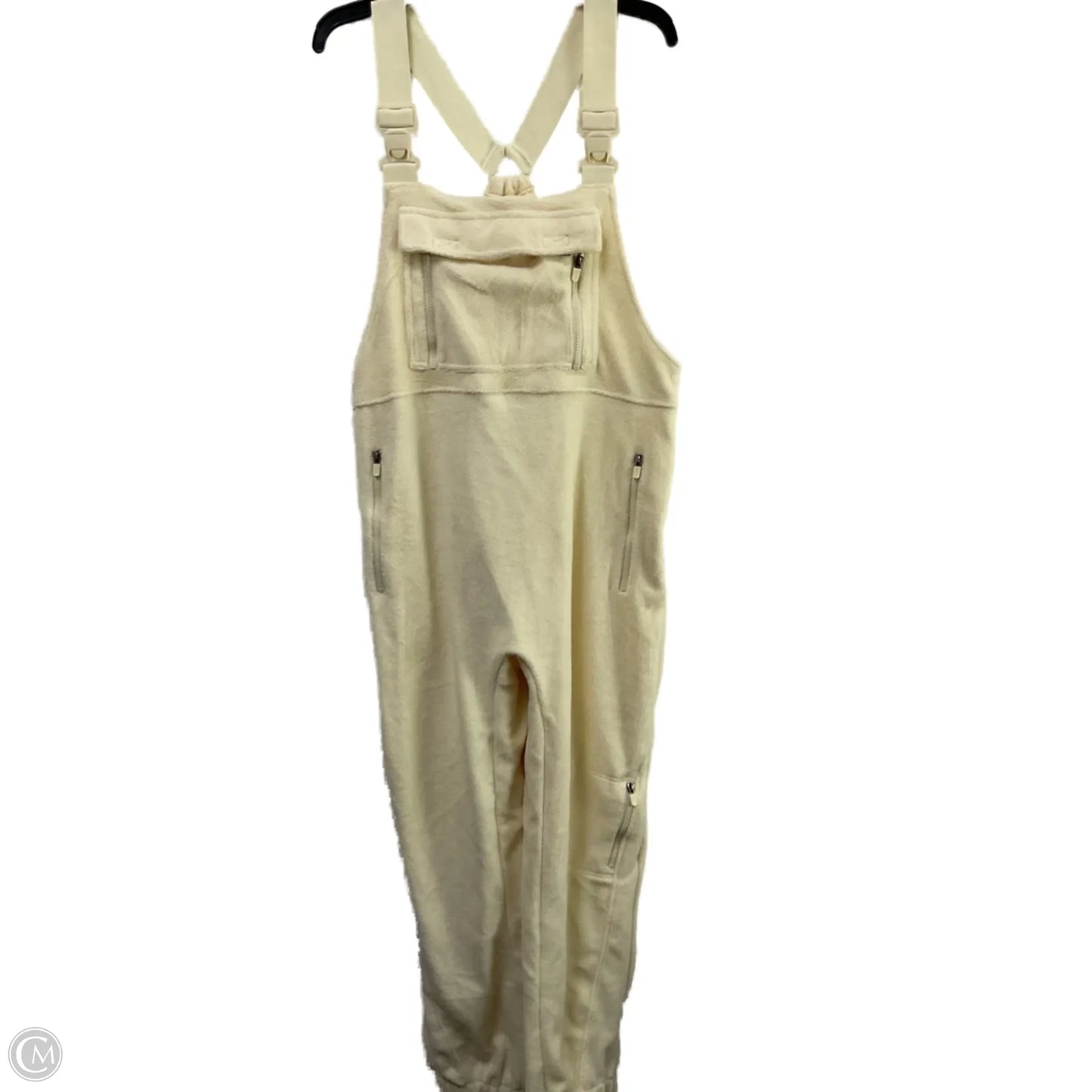 Jumpsuit By Clothes Mentor In Cream, Size: Xl