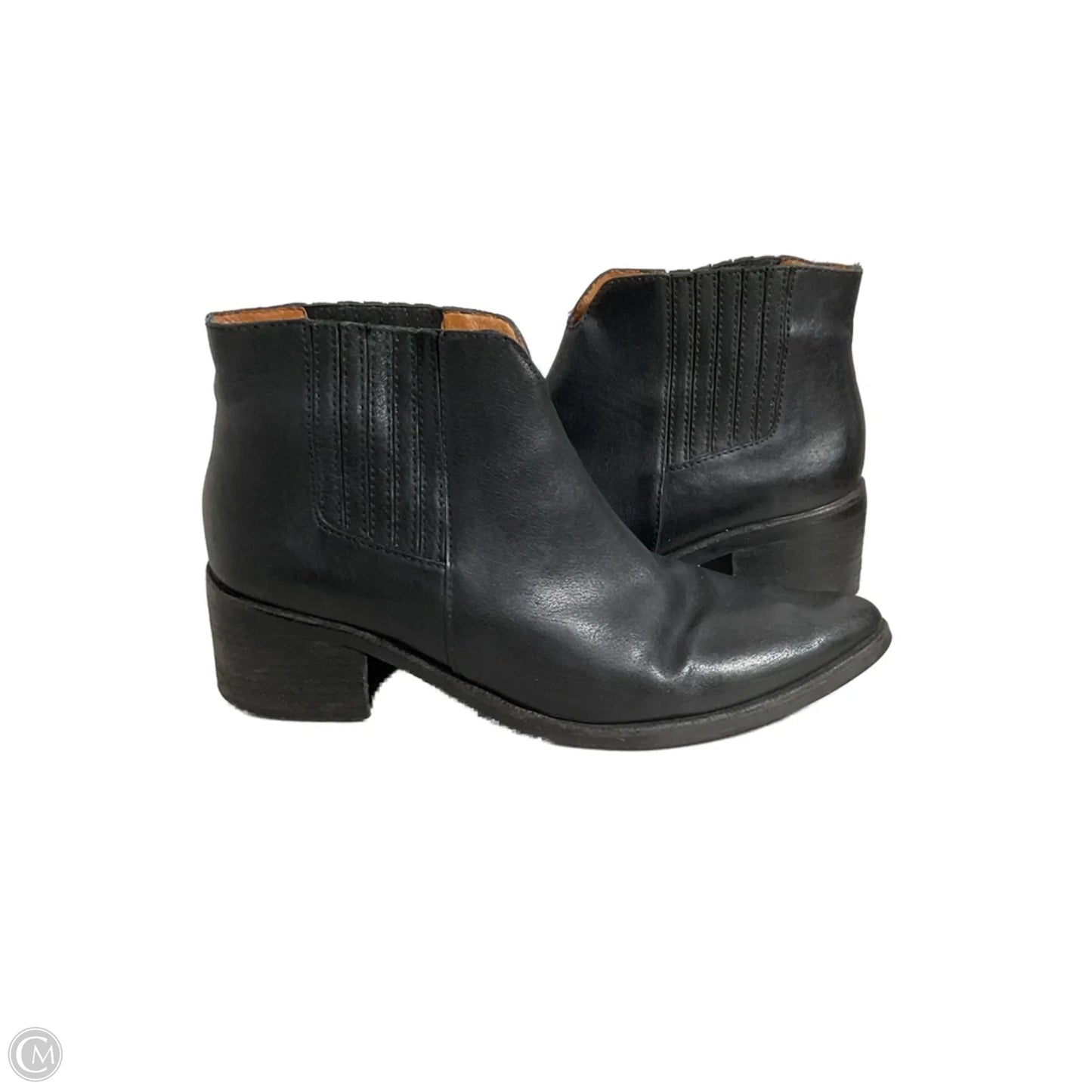 Boots Ankle Heels By Madewell In Black, Size: 9