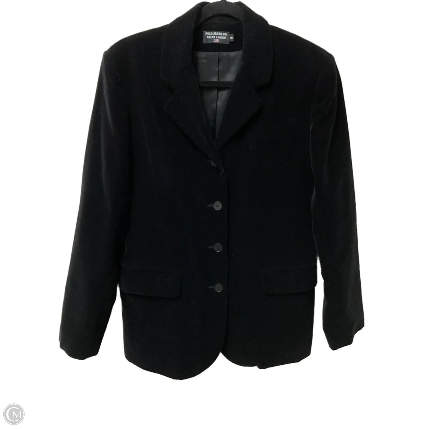 Blazer By Polo Ralph Lauren In Black, Size: S