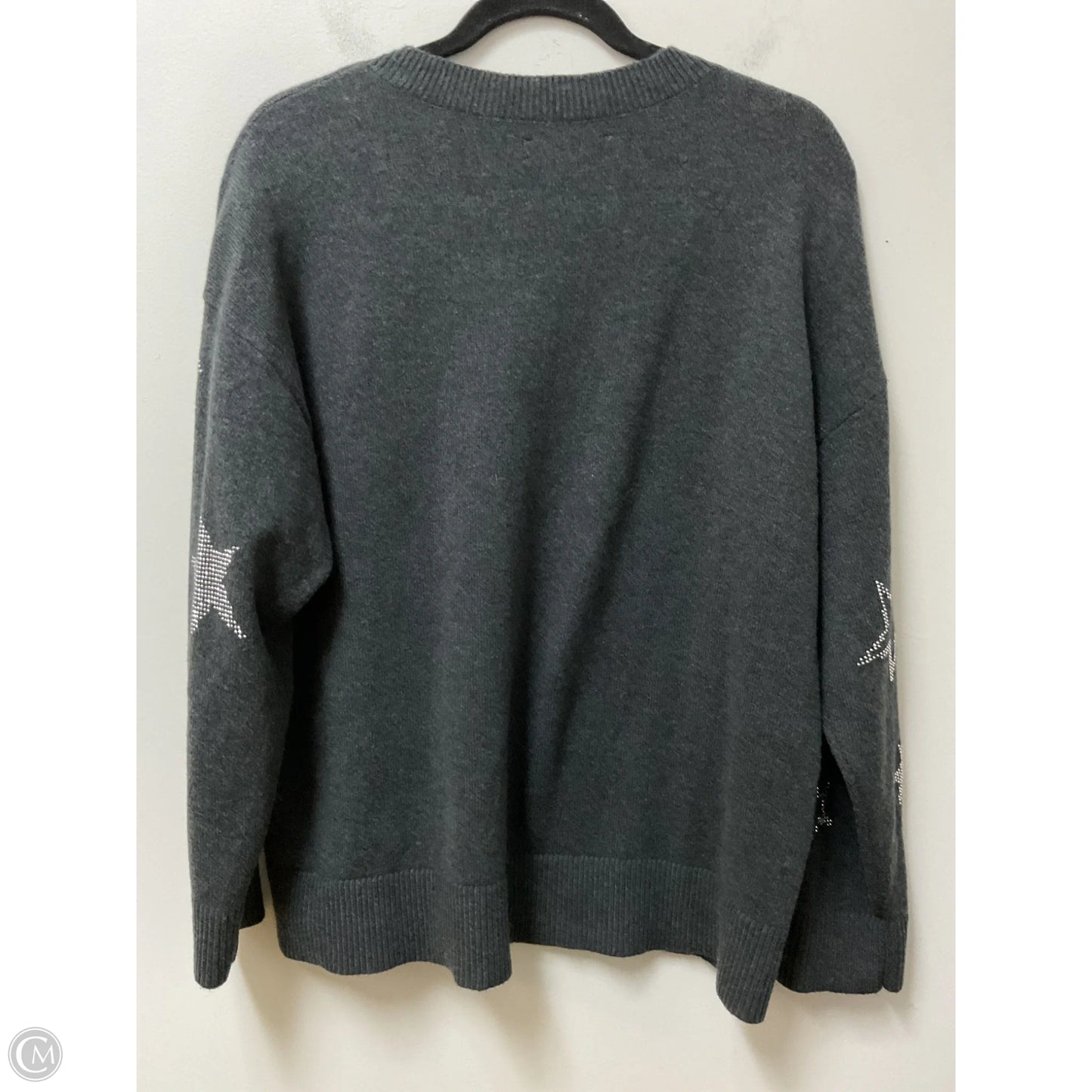 Sweater By Loft In Grey, Size: L