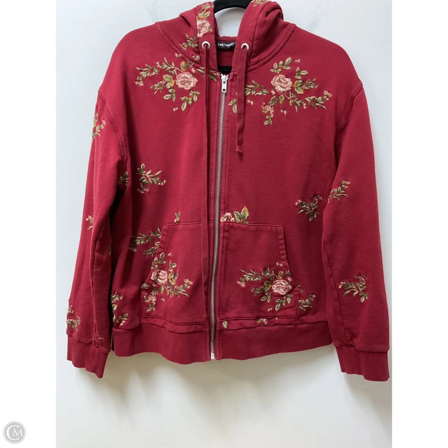 Sweatshirt Hoodie By Driftwood In Red, Size: Xl