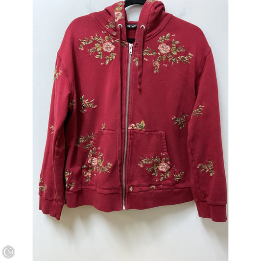 Sweatshirt Hoodie By Driftwood In Red, Size: Xl