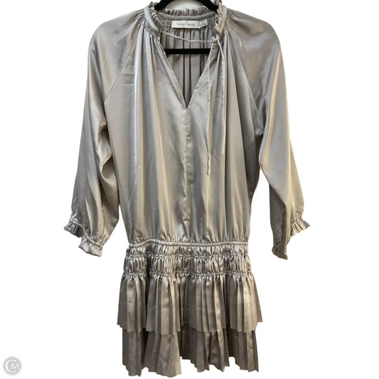 Dress Casual Short By Bishop + Young In Silver, Size: M