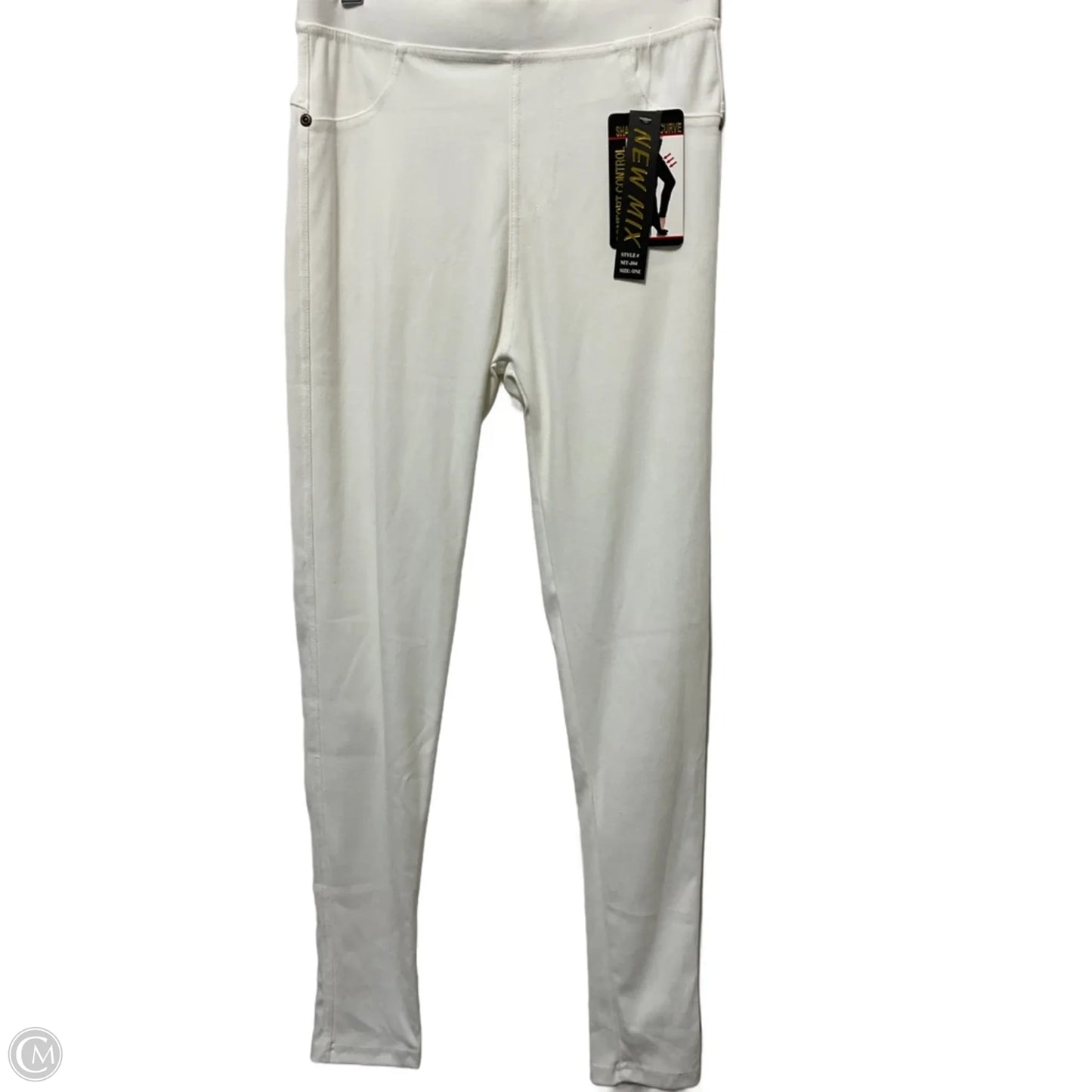 Jeans Jeggings By New Mix In White, Size: Osfm
