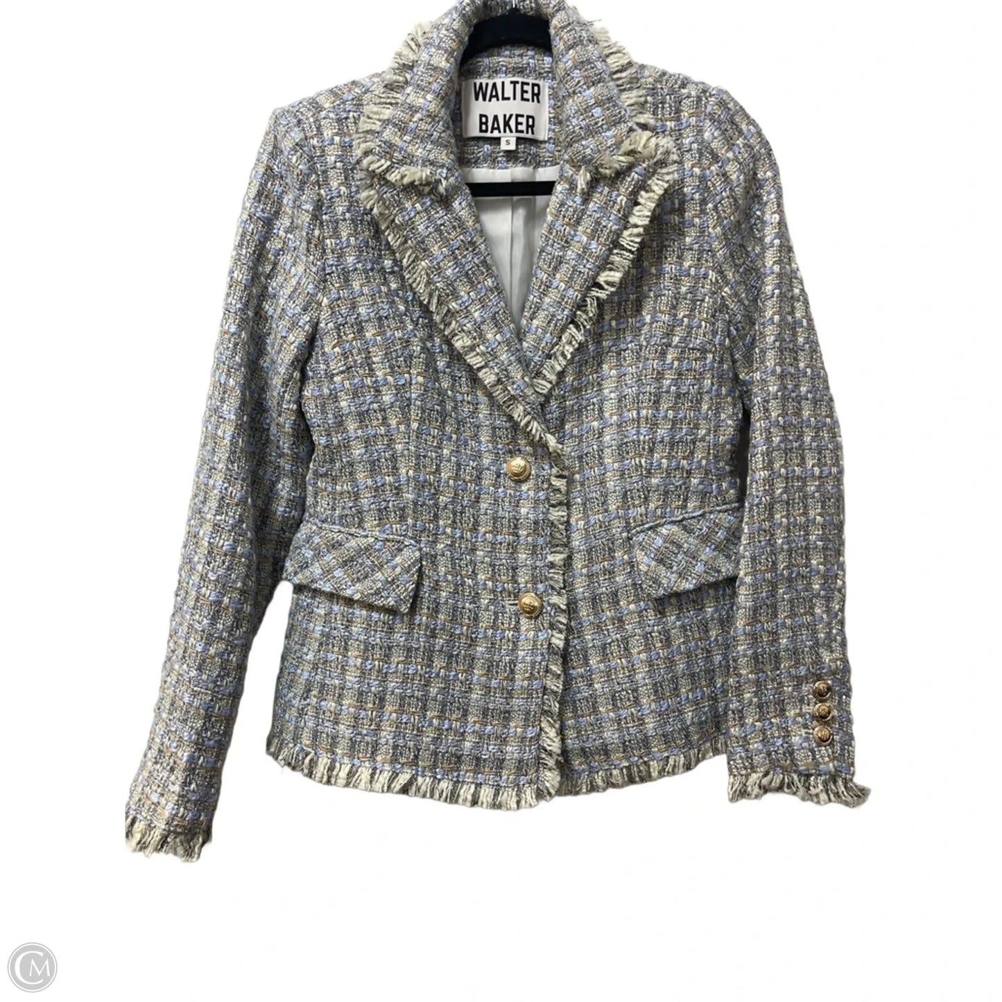 Blazer By Walter Baker In Blue & White, Size: S