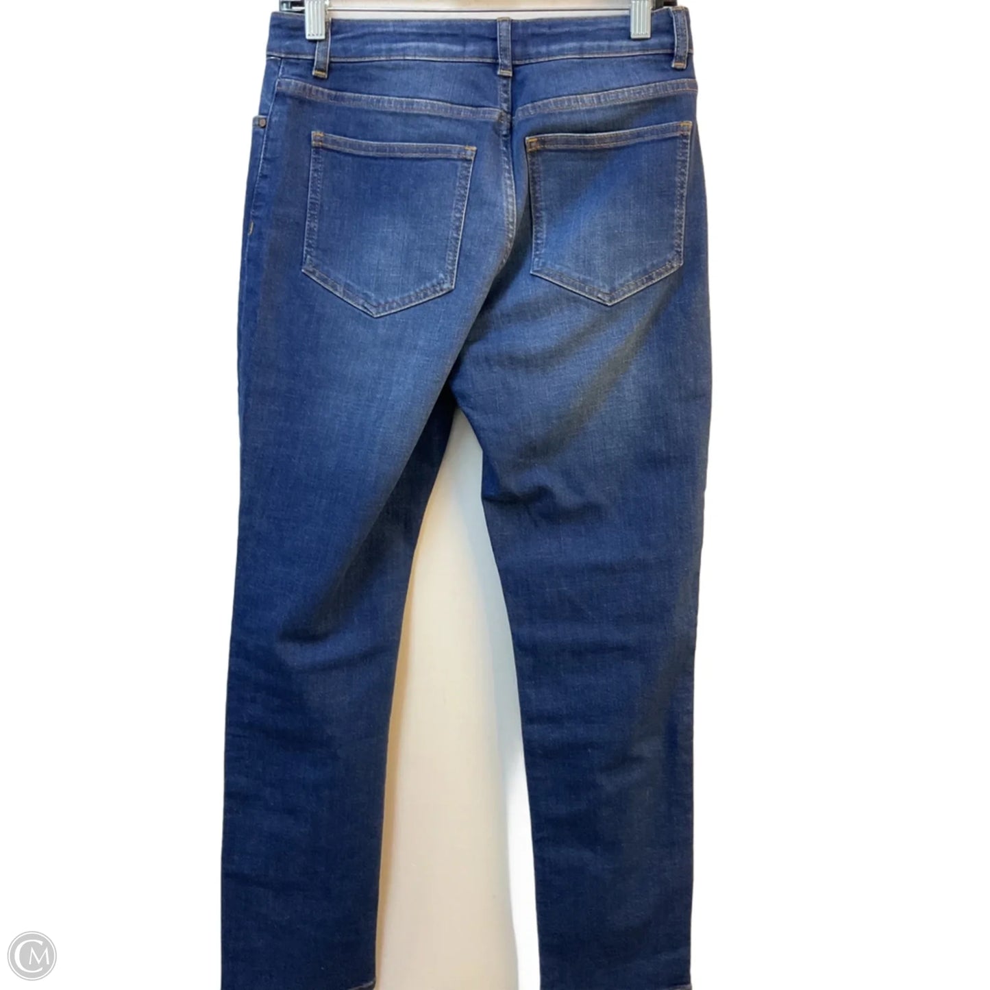 Jeans Cropped By Boden In Blue Denim, Size: 10