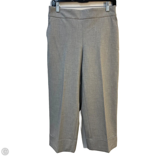Pants Cropped By Rachel Zoe In Grey, Size: 8