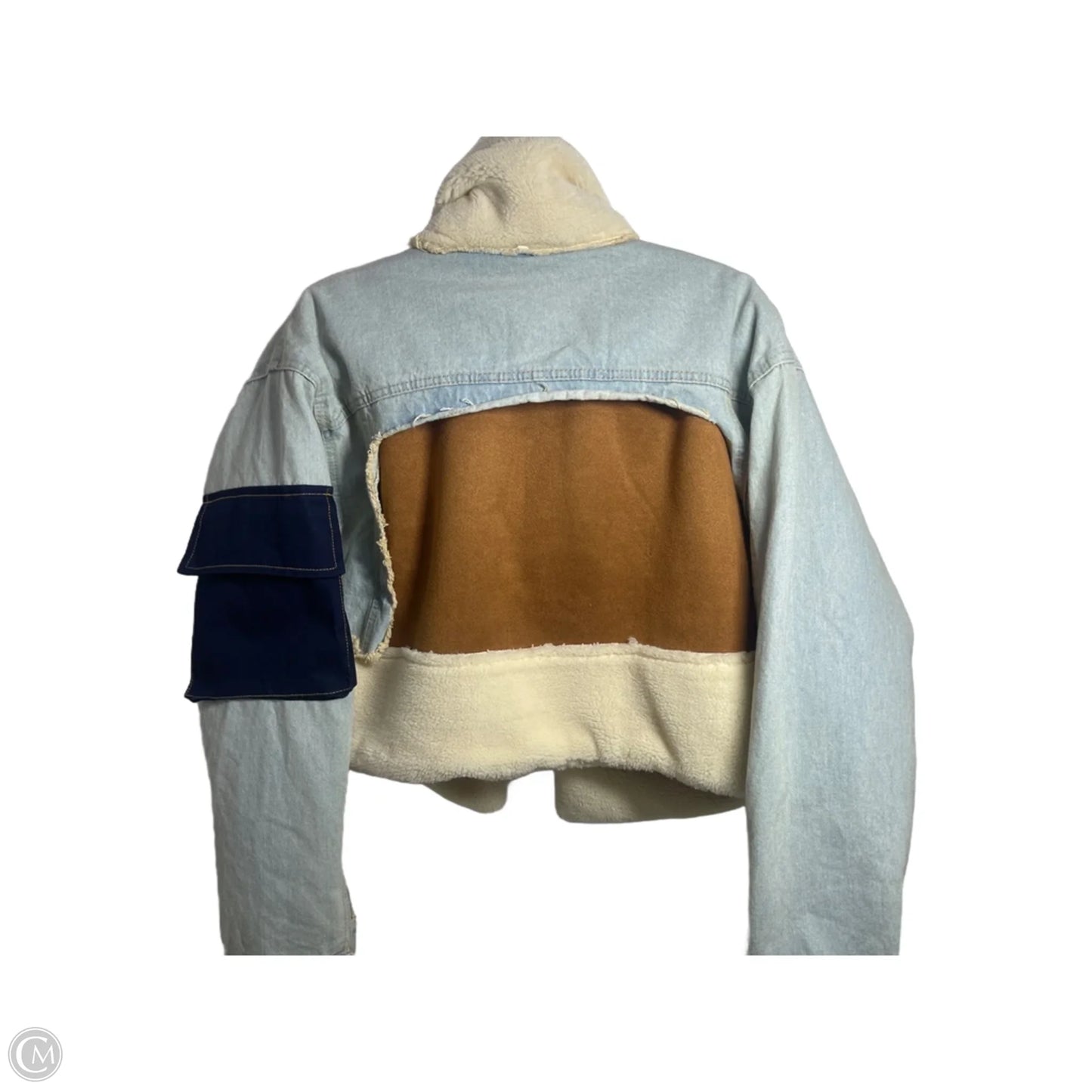 Jacket Fleece By Cmc In Cream, Size: L