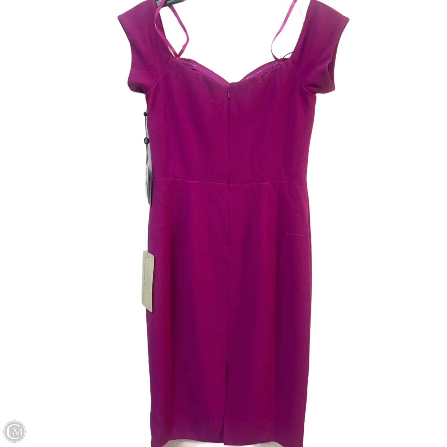 Dress Party Midi By Adrianna Papell In Pink, Size: M