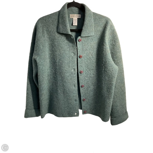 Jacket Other By Evan-picone In Teal, Size: L