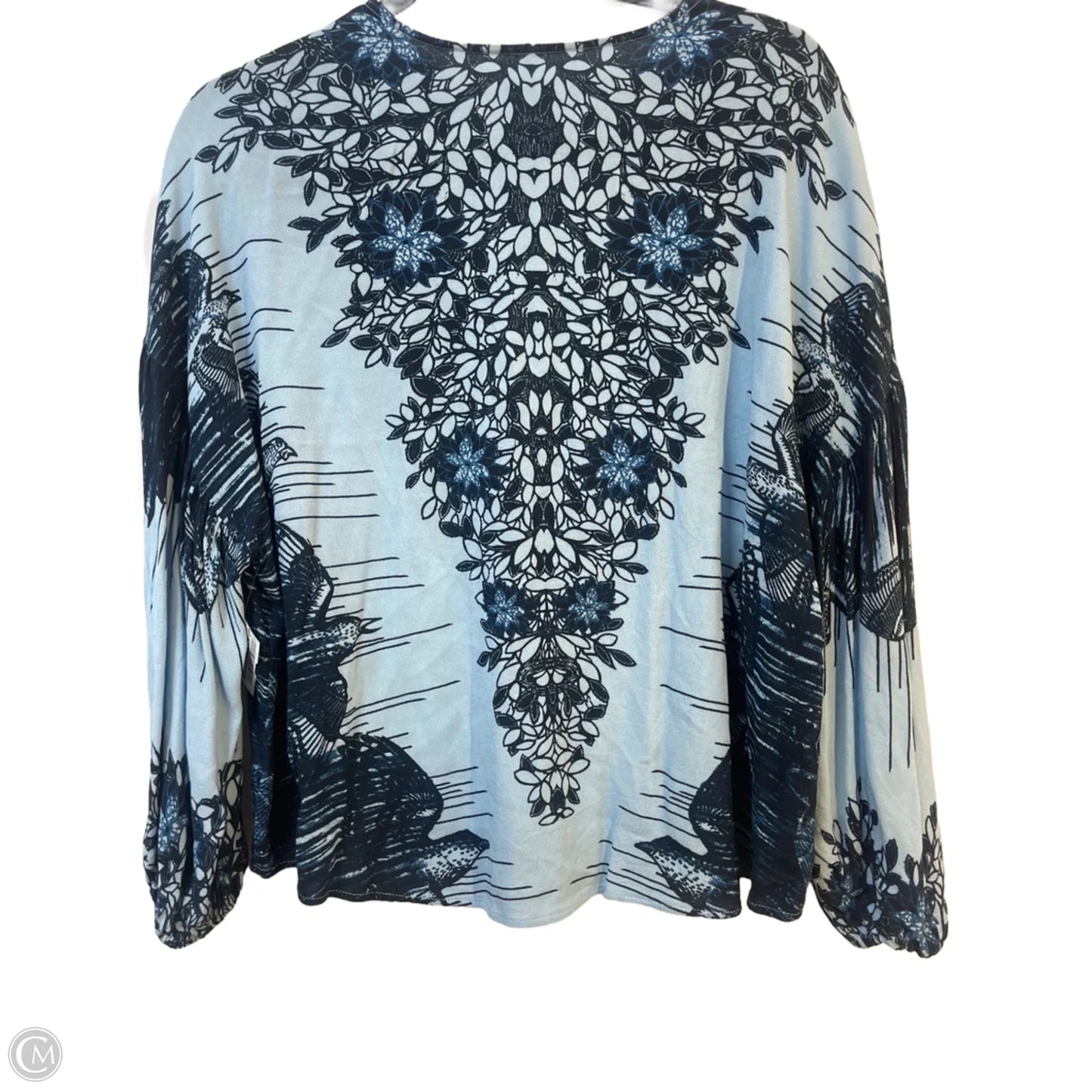 Top Long Sleeve By Free People In Blue, Size: Xs